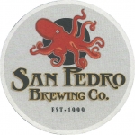 beer coaster from San Rafael Brewing Co. (San Rafael Crafted Ales) ( CA-SPED-3 )