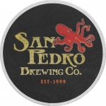 beer coaster from San Rafael Brewing Co. (San Rafael Crafted Ales) ( CA-SPED-4 )