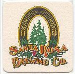 beer coaster from Sante Adairius Rustic Ales ( CA-SROS-2 )