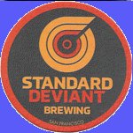 beer coaster from Stanislaus Brewing Co ( CA-STDV-1 )