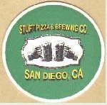 beer coaster from Stumblefoot Brewing Co. ( CA-STUF-1 )