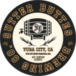 beer coaster from Sutter Creek Brewing Co ( CA-SUTB-3 )