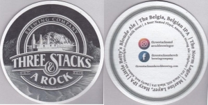 beer coaster from Three Weav3rs Brewing Co. ( CA-THRS-2 )