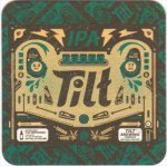 beer coaster from Tilted Mash Brewing ( CA-TILT-1 )