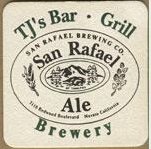 beer coaster from Sanctum Brewing Co. ( CA-TJBG-2 )