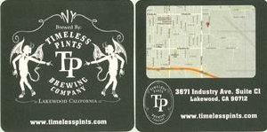 beer coaster from Tioga-Sequoia Brewing Co. ( CA-TMLS-2 )