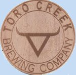 beer coaster from Touchstone Brewing Company ( CA-TORO-1 )