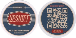 beer coaster from Urban Roots Brewing & Smokehouse ( CA-UPSH-3 )