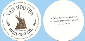 beer coaster from Vendetta Brewing Co ( CA-VANH-1 )