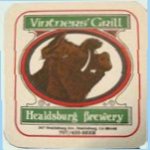 beer coaster from Visalia Brewing Co.  ( CA-VINT-1 )