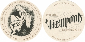 beer coaster from Viking Brewery ( CA-VWPN-3 )