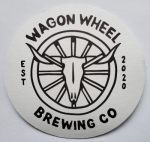 beer coaster from Walker Brown Brewing Co ( CA-WAGO-1 )