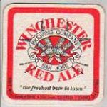 beer coaster from Wingwalker Brewing ( CA-WINC-1 )