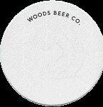 beer coaster from Woodside Brewery ( CA-WOOD-1 )