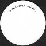 beer coaster from Woodside Brewery ( CA-WOOD-2 )