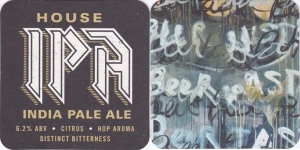 beer coaster from Yolo Brewing Co. ( CA-YARD-2 )