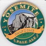 beer coaster from Yosemite Brewing Co,. ( CA-YOSE-2 )