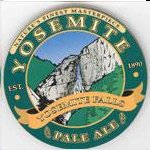 beer coaster from Yosemite Brewing Co,. ( CA-YOSE-3 )