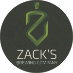 beer coaster from Zone 9 Brewing Co. ( CA-ZACK-1 )