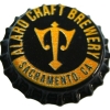 beer crown cap from Albion Brewing Co. ( CA-ALAR-CAP-1 )