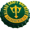 beer crown cap from Albion Brewing Co. ( CA-ALAR-CAP-3 )