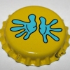 beer crown cap from Bootleggers Brewing Co. ( CA-BOOT-CAP-2 )