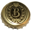 beer crown cap from Belching Beaver Brewery ( CA-BRMN-CAP-1 )