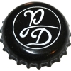 beer crown cap from Pacific Grove Brewing Co. ( CA-PACD-CAP-1 )