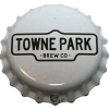 beer crown cap from Track 7 Brewing Co. ( CA-TOWN-CAP-1 )