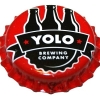 beer crown cap from Yorkshire Square Brewery ( CA-YOLO-CAP-1 )