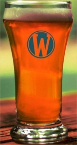 beer glassware from Wizard Brewing Co. ( CA-WISE-GLS-1 )