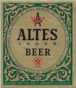 beer label from Alvarado Street Brewery ( CA-ALTE-LAB-1 )