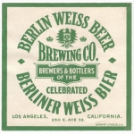 beer label from Berryessa Brewing Co. ( CA-BERL-LAB-1 )