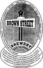 beer label from Broxton Brewery ( CA-BROW-LAB-1 )