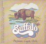 beer label from Buffalo Brewing Company ( CA-BUFO-LAB-3 )