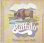 beer label from Buffalo Brewing Company ( CA-BUFO-LAB-4 )