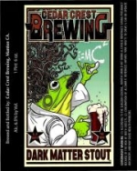 beer label from Celebrated Ales Brewing Co. ( CA-CDCR-LAB-3 )