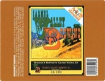 beer label from Carneros Brewing Co.  ( CA-CRVA-LAB-1 )