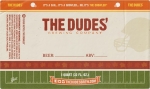 beer label from Dueling Dogs Brewing Co. ( CA-DUDE-LAB-1 )