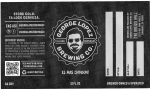 beer label from Ghost Town Brewing ( CA-GEOR-LAB-1 )