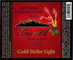 beer label from Gold Hill Winery & Brewery  ( CA-GOHL-LAB-4 )