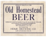 beer label from Homebound Brew Haus ( CA-HOME-LAB-1 )