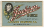 beer label from Jack’s Brewing Co. ( CA-JACK-LAB-3 )