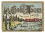 beer label from Jos. Schwartz Brewing Co. ( CA-JSTR-LAB-1 )