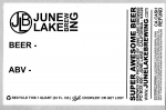 beer label from Jupiter ( CA-JUNL-LAB-3 )