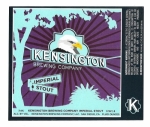 beer label from Kern Brewing Co. ( CA-KENS-LAB-2 )