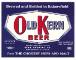 beer label from Kern River Brewing Co ( CA-KERB-LAB-2 )