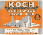 beer label from La Bodega Brewing Co ( CA-KOCH-LAB-1 )