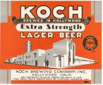 beer label from La Bodega Brewing Co ( CA-KOCH-LAB-2 )