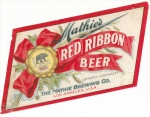 beer label from Mattie Groves Brewery ( CA-MATH-LAB-4 )